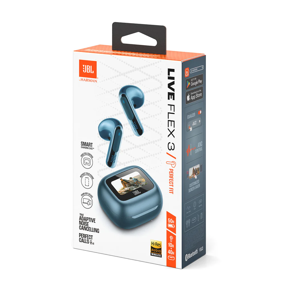 سماعة بلوتوث JBL LIVE FLEX 3 TWS