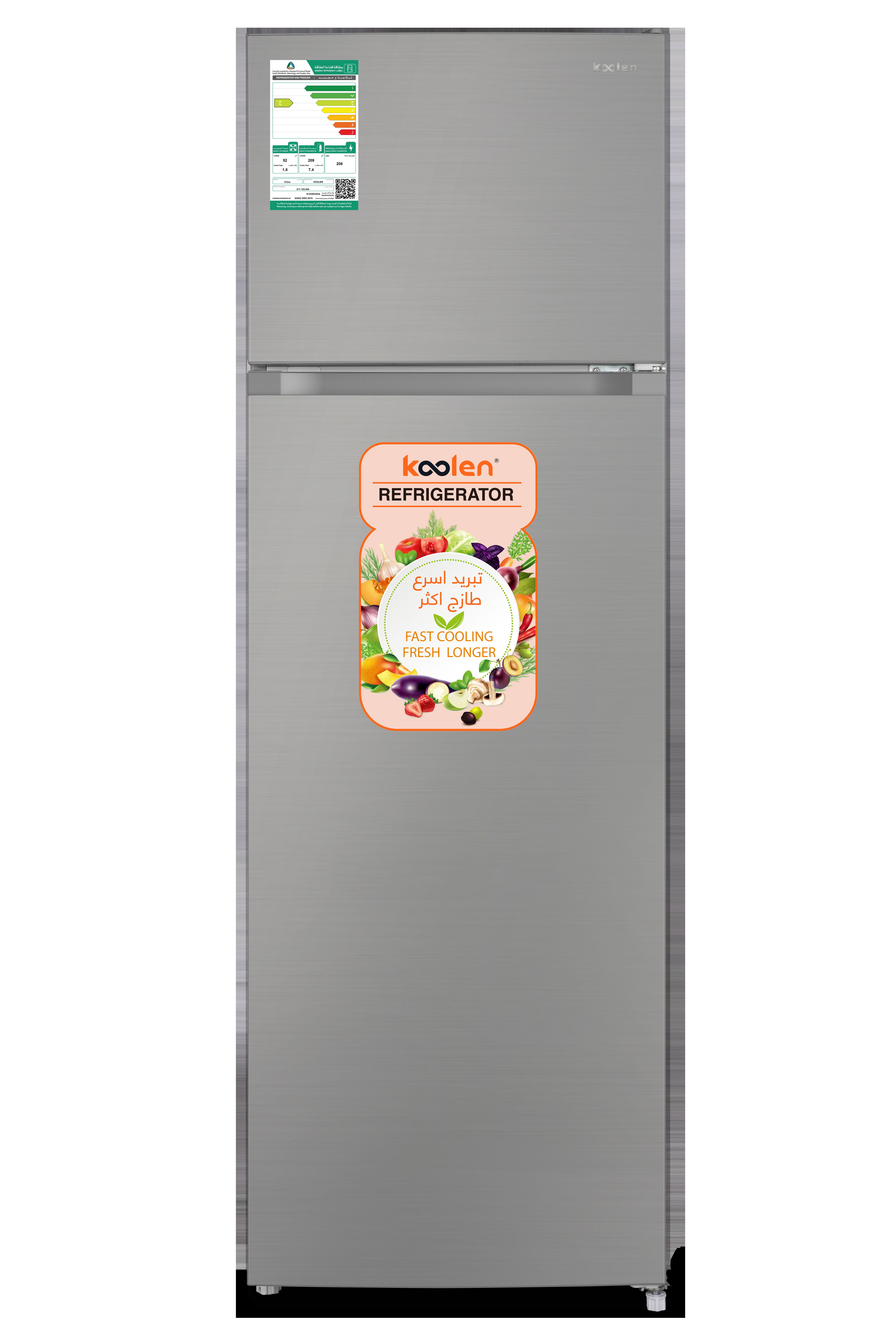 ثلاجة مولر حجم صغير 260 لتر (BCD-210(ML-295S